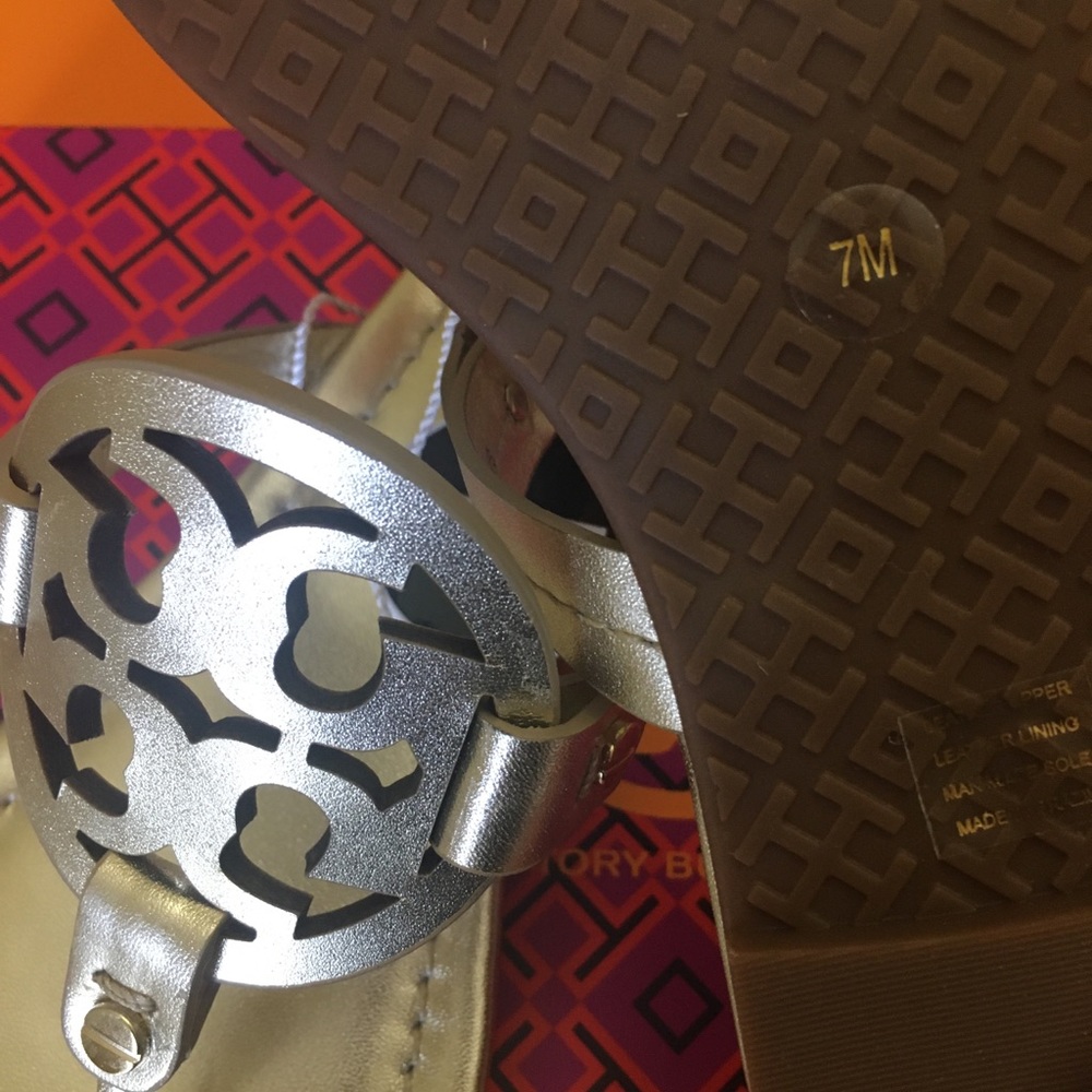 NEW Tory Burch Miller Sandals - Picture 6 of 8